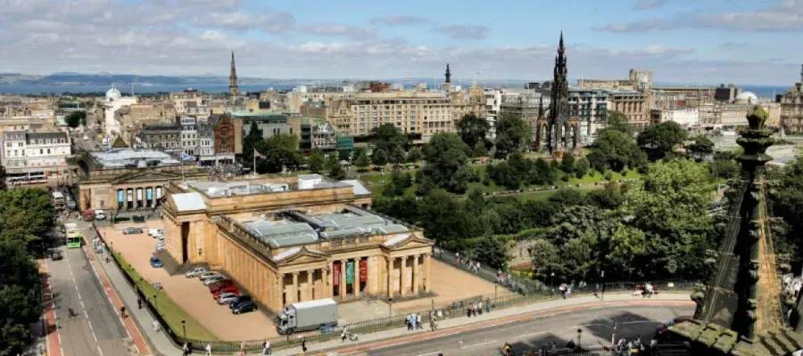 Scottish national gallery and royal scottish academy