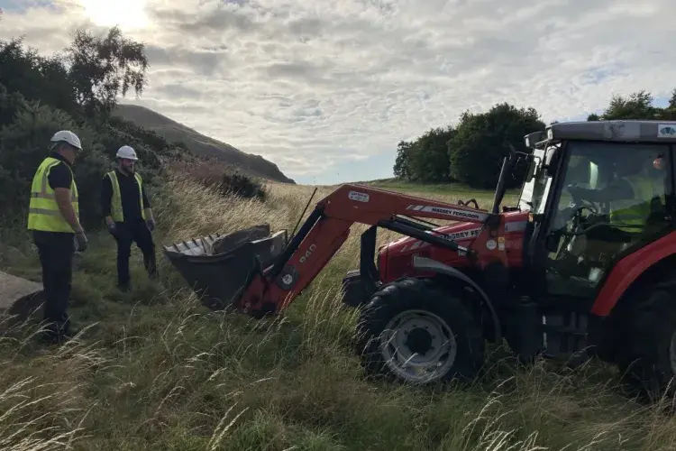 SGA50 Historic Environment Scotland Extraction Team: Kenneth Steven, David McFarlane, Fraser Abernethy 3