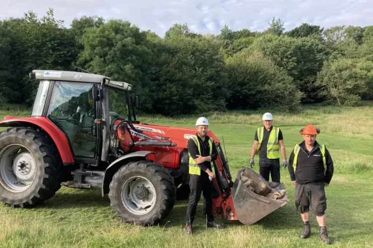 SGA50 Historic Environment Scotland Extraction Team: Kenneth Steven, David McFarlane, Fraser Abernethy 5